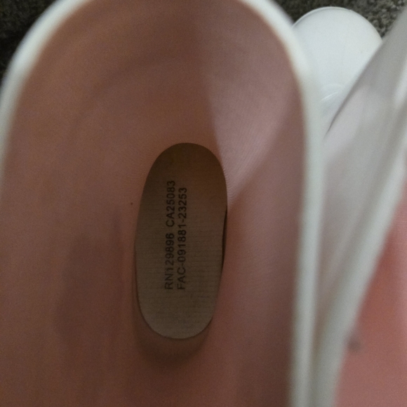 Disney Princess White Kids Rain Boots Size Little Kid 6 - Picture 8 of 8